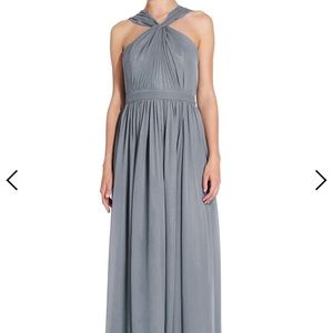 Wedding Way gray bridesmaid dress size 0